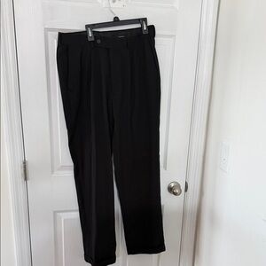 George Men's Black Dress Pants